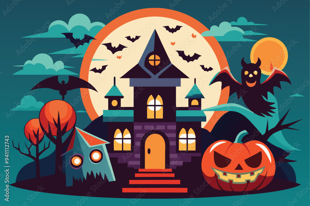 Halloween vector design Halloween vector design
