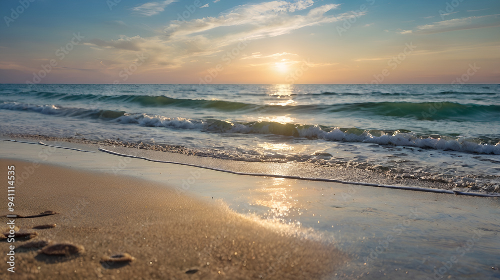 sunset on the beach sunset on the beach