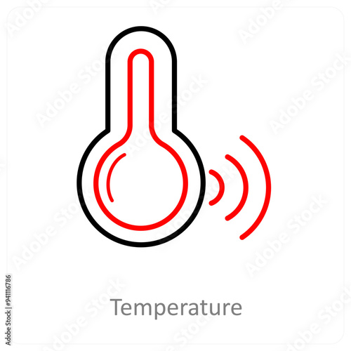Temperature And Low Icon Concept