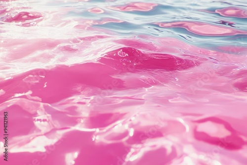 Pink water surface background