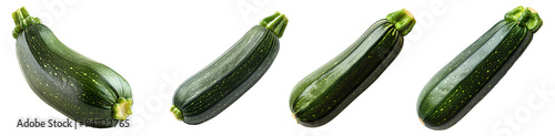 zucchini set png. zucchini png. organic courgette isolated . green baby marrow vegetable top view png photo