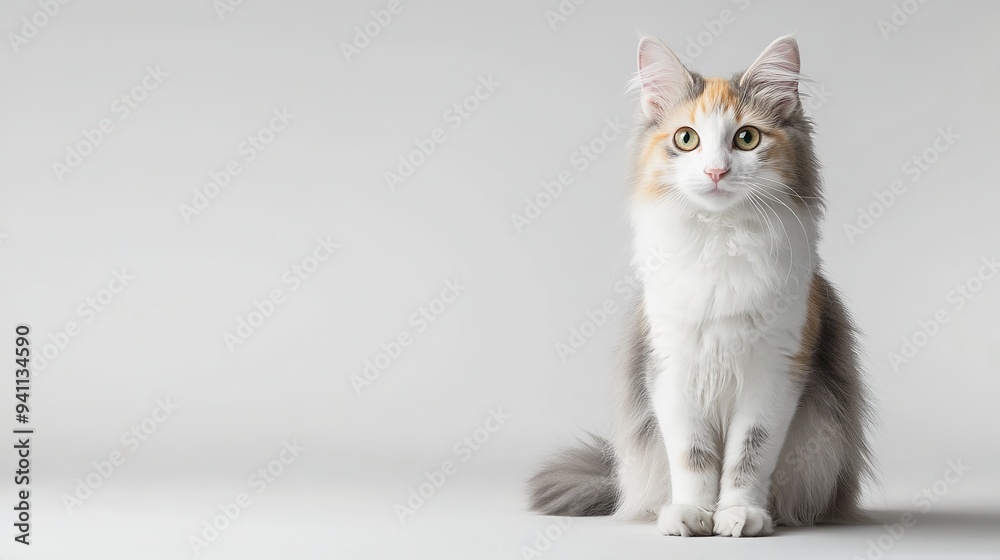 Obraz premium Cute kittens concept background