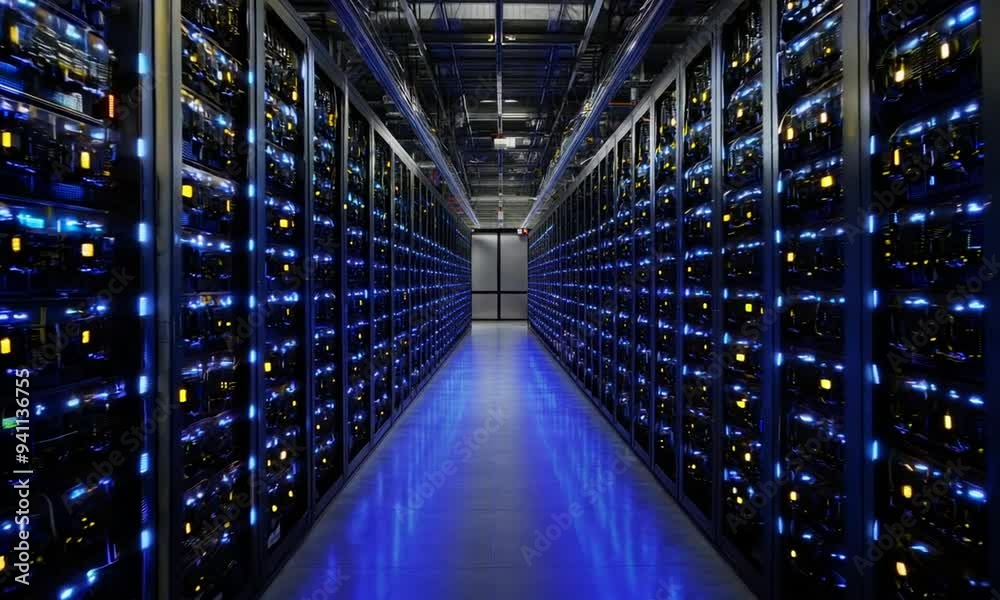 Server Room: A Glimpse into the Digital World