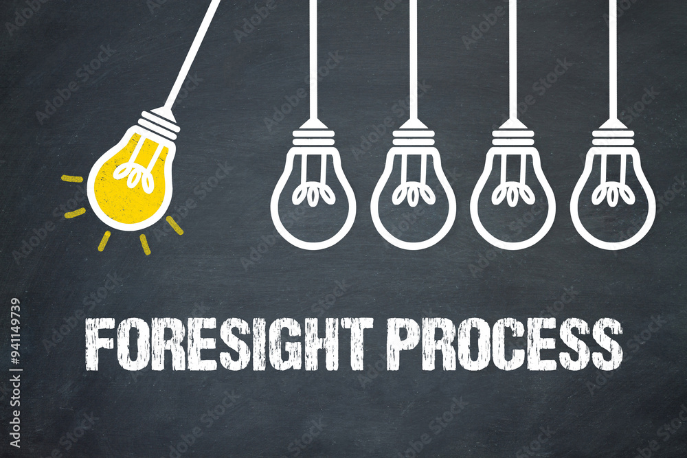 Fototapeta premium Foresight Process