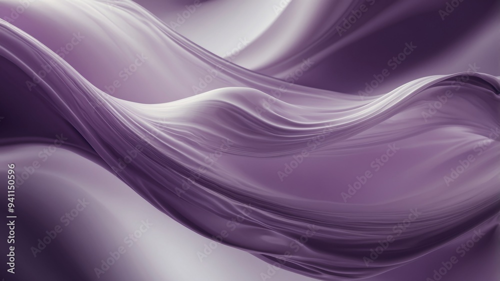 Abstract purple waves representing energy or fluid motion. Abstract purple waves representing energy or fluid motion.