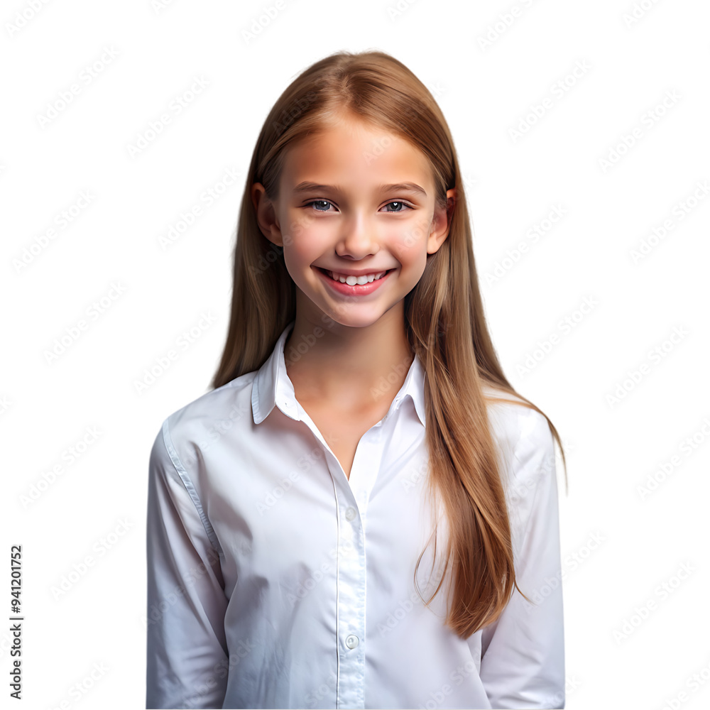 Portrait beautiful young girl