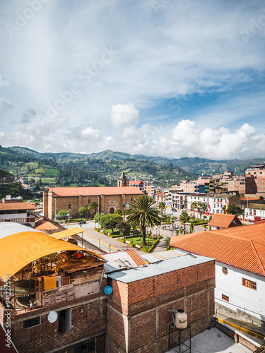 Vista a la Plaza de Armas de Andahuaylas - Apurímac, Perú photo