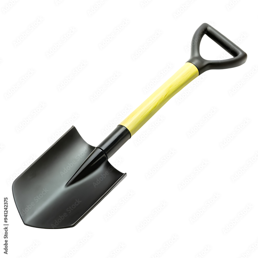 Shovel on soil Shovel on soil