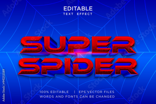 Editable Modern 3D Text Effect Template for Banner, Sale, and Event Promotion Design