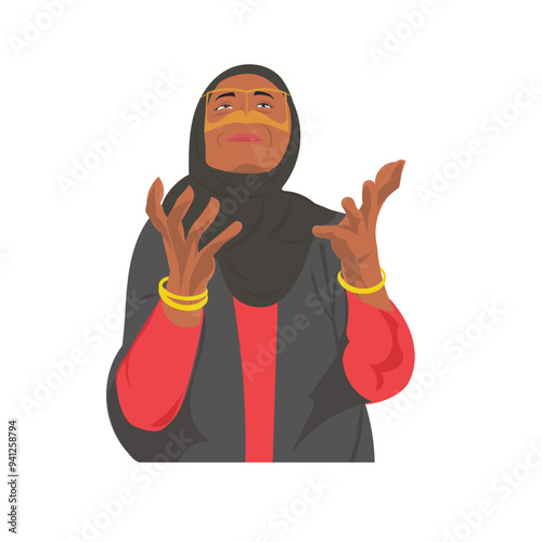 woman praying