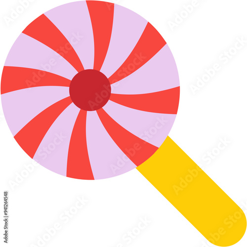 Lollipop vector icon in flat style 