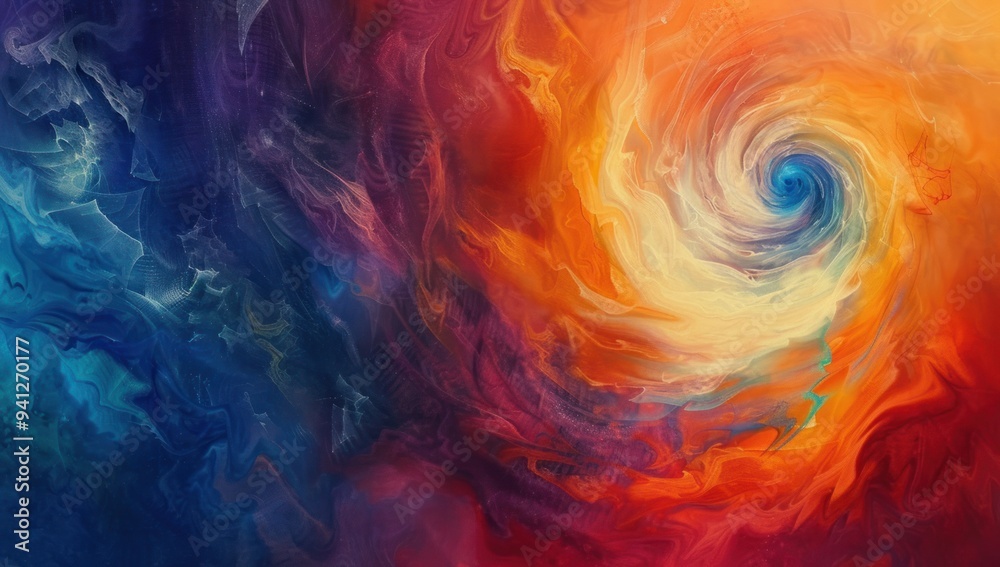 Abstract Swirling Colors Abstract Swirling Colors