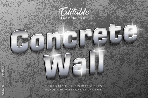 Editable Modern 3D Text Effect Template for Banner, Sale, and Event Promotion Design