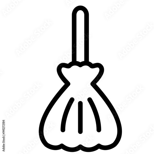 Halloween Icon. Broom