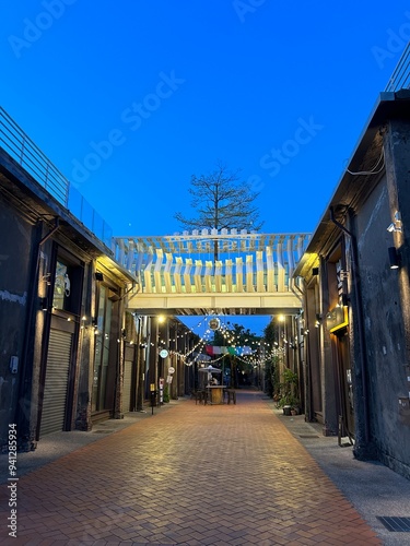 street in the town