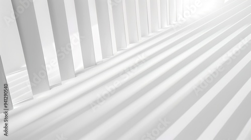 Stunning White Simple Striped Background: A Clean and Elegant Visual Element. Offering a Serene and Minimalist Aesthetic.