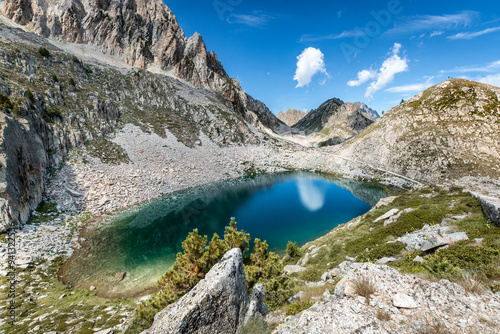 La boucle des Lacs de Fremamorta - Parc national du Mercantour - Alpes - Italie photo