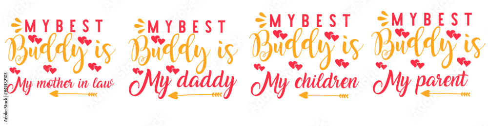 Classic Valentine Typographic Emblems, Inscriptions Pack Vector Illustration for Icon, Banner, Printable Classic Valentine Typographic Emblems, Inscriptions Pack Vector Illustration for Icon, Banner, Printable
