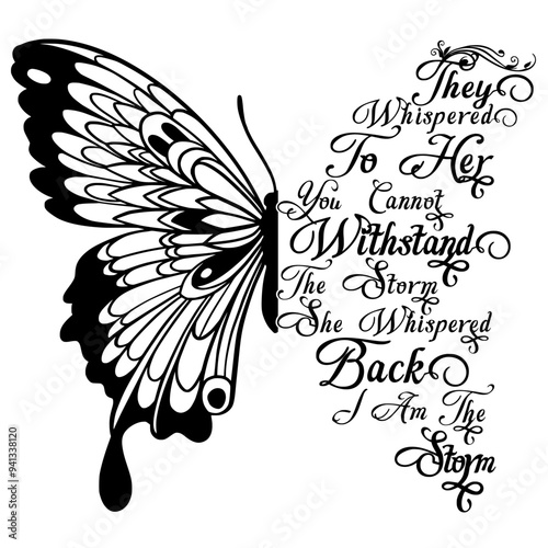 They Whispered To Her You Cannot Withstand The Storm She Whispered Back I Am The Storm.SVG