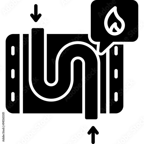 Heat Exchanger Icon