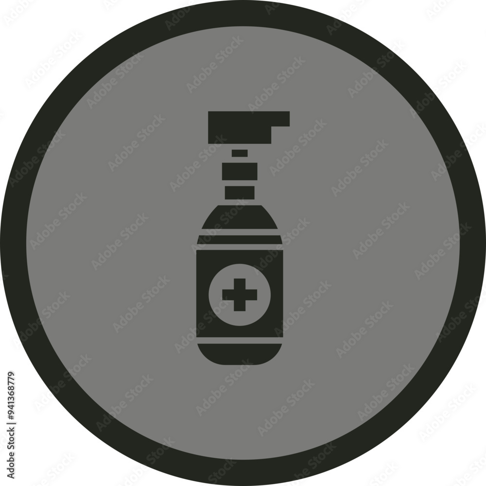 Antiseptic Icon Design Antiseptic Icon Design