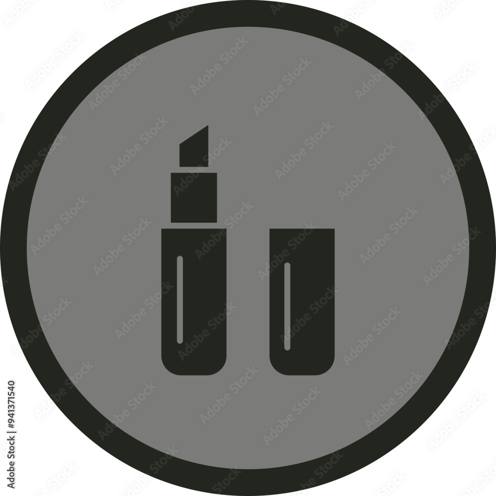 Lipstick Icon Design Lipstick Icon Design