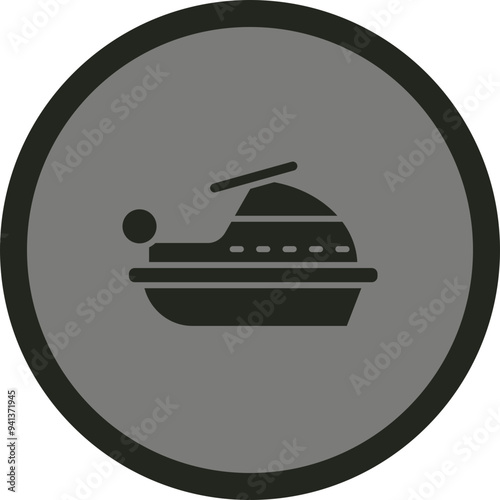 Jet Ski Icon Design