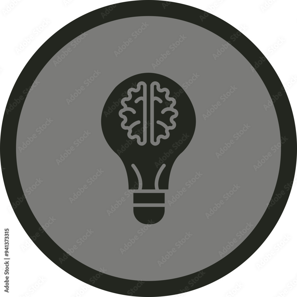 Innovation Thinking Icon Design Innovation Thinking Icon Design