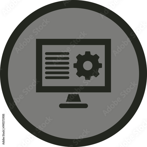Monitoring Icon Design