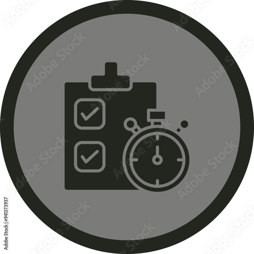 Project Deadline Icon Design