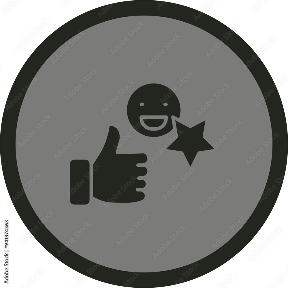 Fototapeta premium Product Review Icon Design