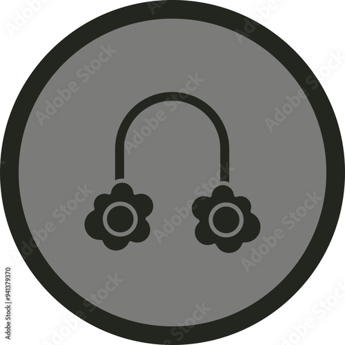 Earmuff Icon Design