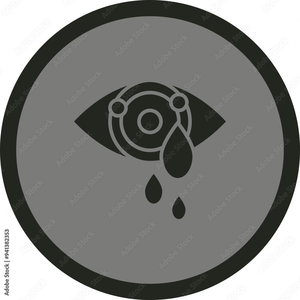 Crying Eyes Icon Design