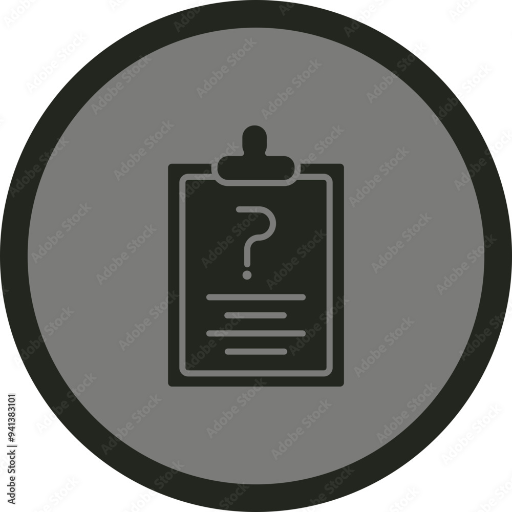 Quiz Icon Design Quiz Icon Design