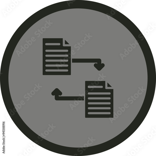 Files Exchange Icon Design