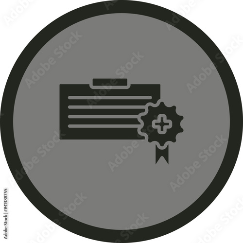 Certificate Icon Design