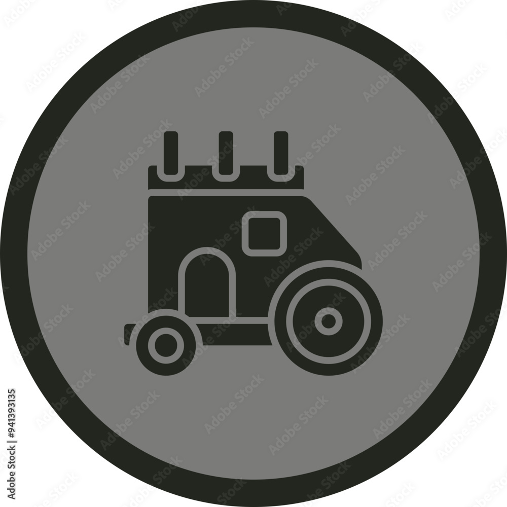Caravan Icon Design Caravan Icon Design