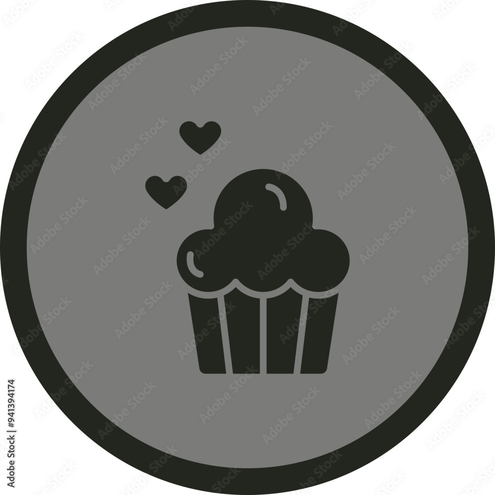 Cupcake Icon Design