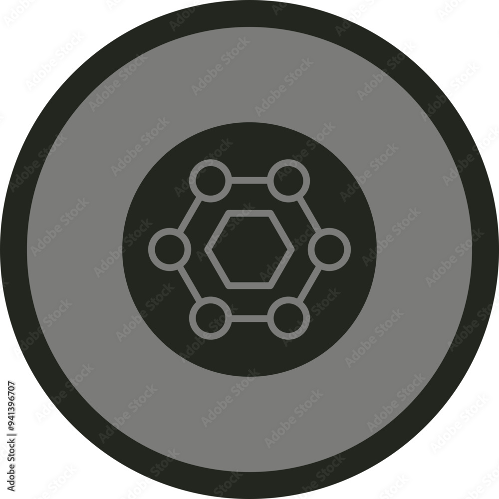 Nanotechnology Icon Design Nanotechnology Icon Design