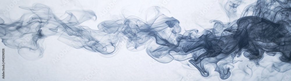 Ethereal Smoke Swirl Textures, Seamless patterns of delicate smoke in muted whites and soft greys, ideal for minimalist design and elegant backgrounds.