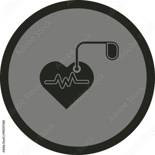 Pacemaker Vector Icon Design