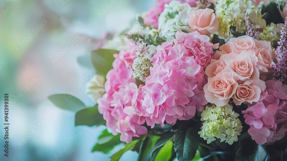 Delicate Pink and White Floral Arrangement Delicate Pink and White Floral Arrangement