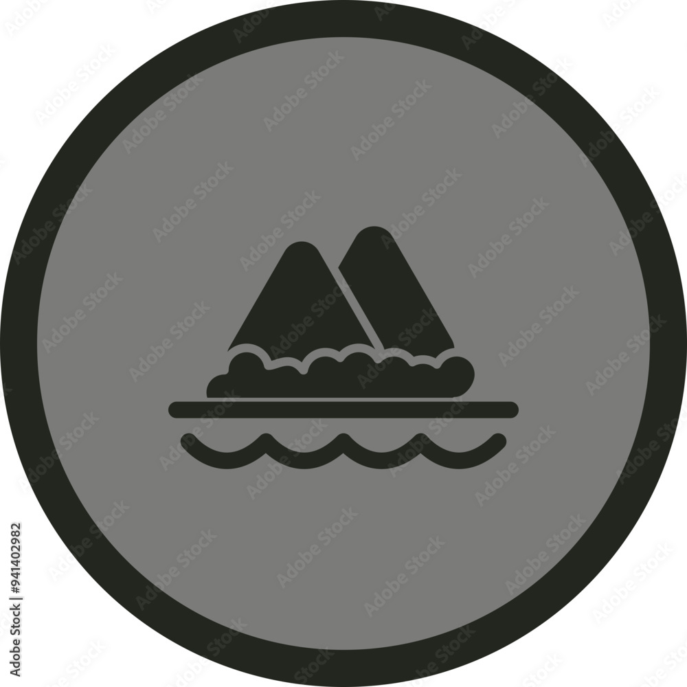 Cove Vector Icon Design