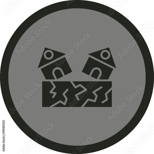 Earthquake Icon Design