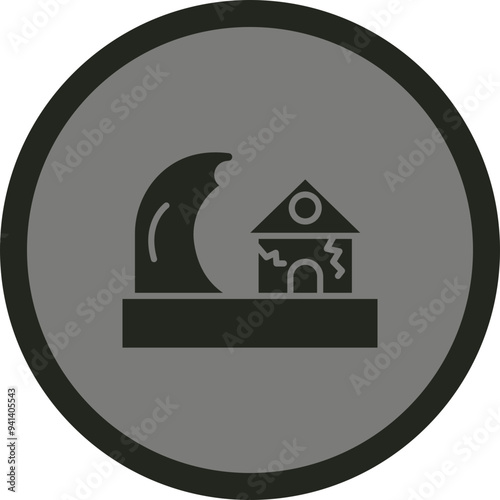 Tsunami Icon Design