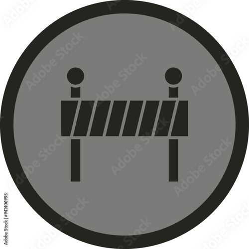 Barricade Icon Design
