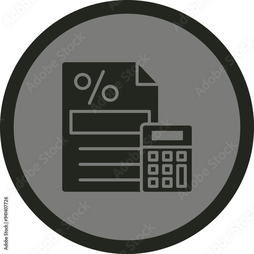 Accounting Icon Design