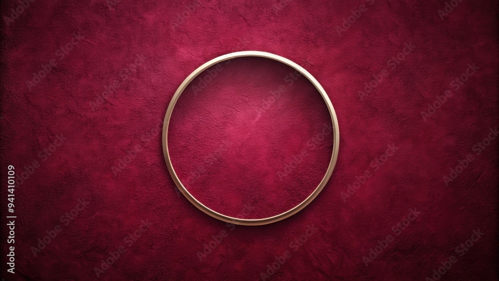 Floating circle on rich maroon texture , elegant, contrast, modern, minimalistic, design, abstract, geometric, artistic, circle Floating circle on rich maroon texture , elegant, contrast, modern, minimalistic, design, abstract, geometric, artistic, circle