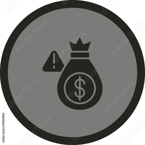 Risk Investment Icon Design