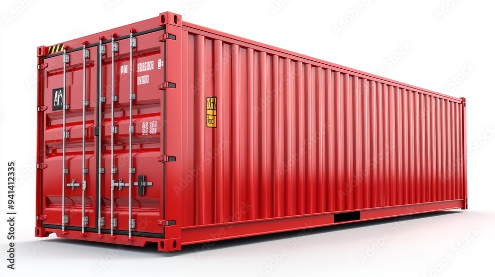 Red Shipping Container: Industrial Strength and Simplicity Generative AI Red Shipping Container: Industrial Strength and Simplicity Generative AI